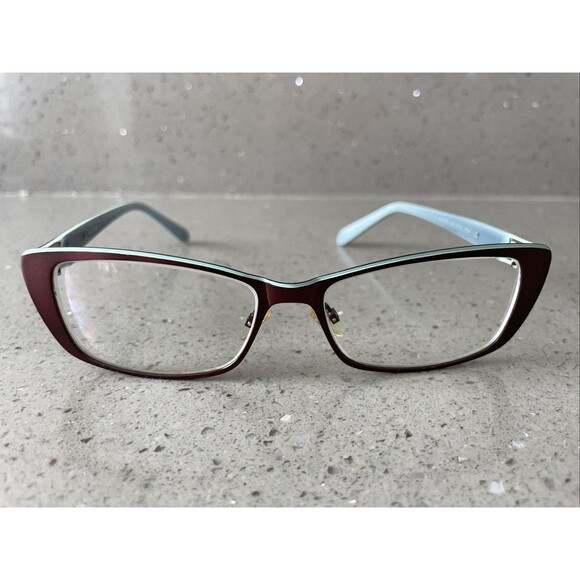 VANNI Eyeglasses FRAMES ONLY V824 C46 53/15/140 BLUE & RED full rim rectangle main image 14